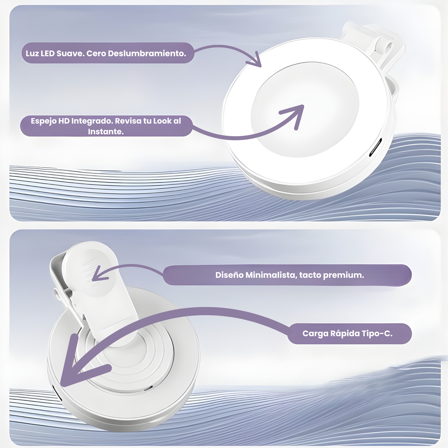 Aro de Luz Pro (3-en-1)